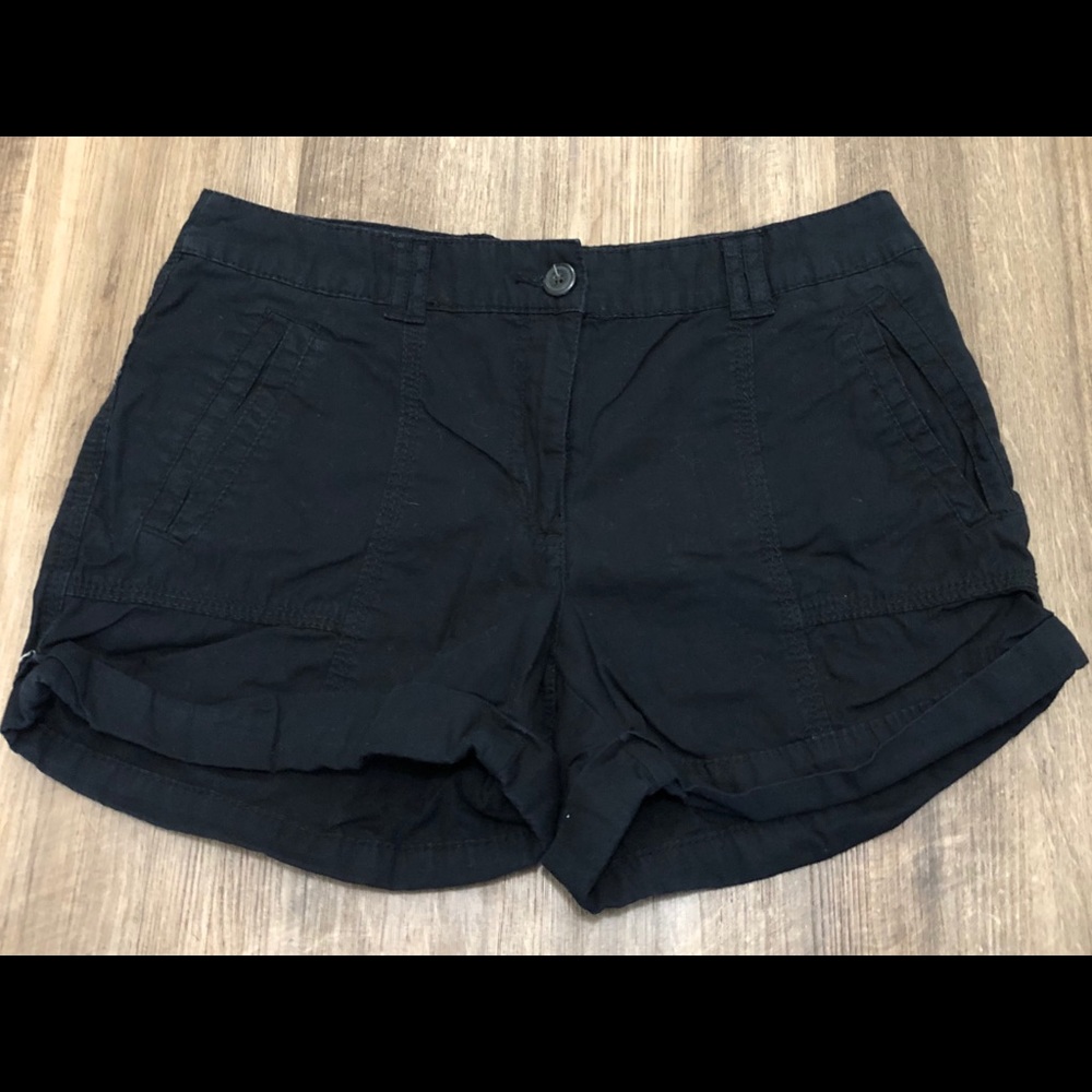 H&M black cotton shorts * 8 * LN